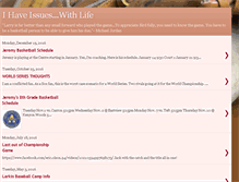 Tablet Screenshot of ihaveissueswithlife.blogspot.com