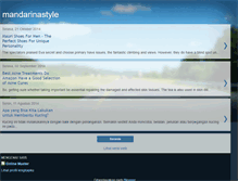 Tablet Screenshot of mandarinastyle.blogspot.com