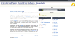 Desktop Screenshot of onlinebingopalace.blogspot.com