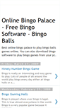 Mobile Screenshot of onlinebingopalace.blogspot.com