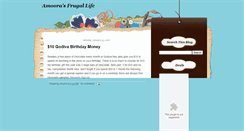 Desktop Screenshot of amoorasfrugallife.blogspot.com