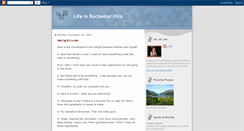 Desktop Screenshot of lifeinrohi.blogspot.com