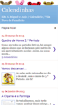 Mobile Screenshot of calendinhas.blogspot.com