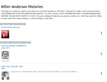 Tablet Screenshot of miller-aanderson.blogspot.com