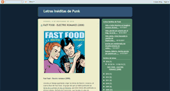 Desktop Screenshot of letrasineditas.blogspot.com