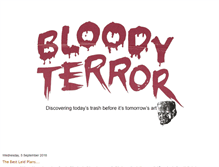 Tablet Screenshot of bloody-terror.blogspot.com