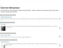 Tablet Screenshot of internetreklamlari.blogspot.com