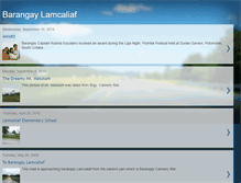 Tablet Screenshot of barangaylamcaliaf.blogspot.com