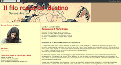 Desktop Screenshot of ilfilorossodeldestino.blogspot.com