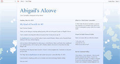 Desktop Screenshot of abigails-alcove.blogspot.com