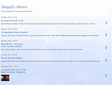 Tablet Screenshot of abigails-alcove.blogspot.com