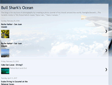 Tablet Screenshot of bullshark.blogspot.com