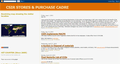 Desktop Screenshot of csir-purchase-cadre.blogspot.com