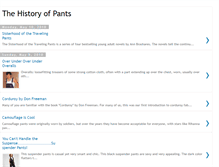 Tablet Screenshot of historyofpants.blogspot.com