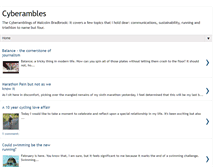 Tablet Screenshot of mbradbrook.blogspot.com
