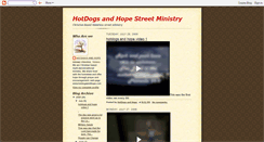 Desktop Screenshot of hotdogsandhope.blogspot.com