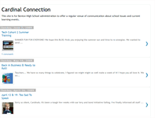 Tablet Screenshot of cardinalconnection.blogspot.com