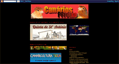 Desktop Screenshot of canariospfreixo.blogspot.com