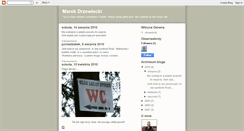 Desktop Screenshot of marekdrzewiecki.blogspot.com