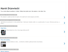 Tablet Screenshot of marekdrzewiecki.blogspot.com
