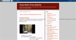 Desktop Screenshot of carlandkathyprisonministry.blogspot.com