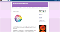 Desktop Screenshot of momentos-de-armonia.blogspot.com