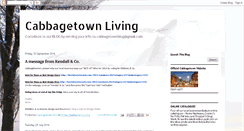 Desktop Screenshot of cabbagetownnews.blogspot.com