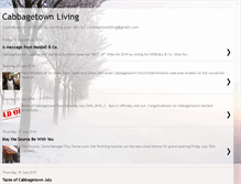 Tablet Screenshot of cabbagetownnews.blogspot.com