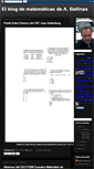Mobile Screenshot of elblogdematamticas.blogspot.com