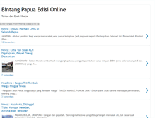 Tablet Screenshot of bintang-papua.blogspot.com