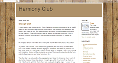 Desktop Screenshot of harmonyclubwaltz.blogspot.com