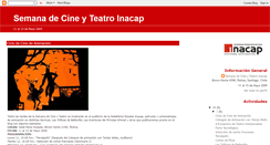 Desktop Screenshot of cineyteatroinacap.blogspot.com