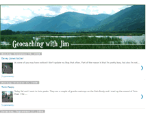 Tablet Screenshot of geocachingwithjim.blogspot.com
