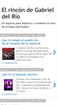 Mobile Screenshot of elrincondegabrieldelrio.blogspot.com