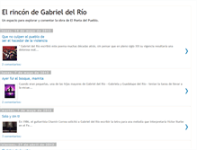 Tablet Screenshot of elrincondegabrieldelrio.blogspot.com