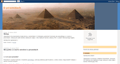 Desktop Screenshot of o-piramidach.blogspot.com