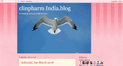 Desktop Screenshot of clinpharmindia.blogspot.com