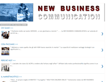 Tablet Screenshot of comunicazioneaziendale.blogspot.com