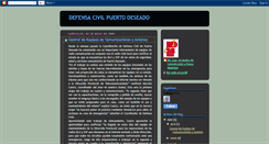 Desktop Screenshot of defensacivilmpd.blogspot.com