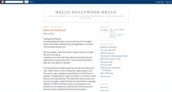 Desktop Screenshot of hellohollywoodhello.blogspot.com