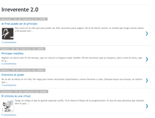 Tablet Screenshot of elblogirreverente.blogspot.com
