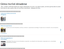 Tablet Screenshot of cenicoincrivelalmadense.blogspot.com