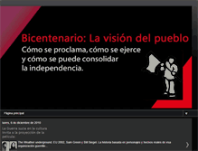 Tablet Screenshot of bicentenariopueblo.blogspot.com