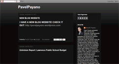 Desktop Screenshot of pavelpayano.blogspot.com
