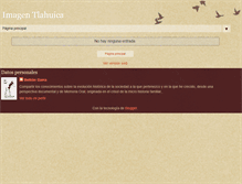 Tablet Screenshot of imagentlahuica.blogspot.com