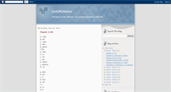 Desktop Screenshot of lingwuistics.blogspot.com