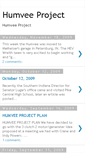 Mobile Screenshot of humveeproject.blogspot.com