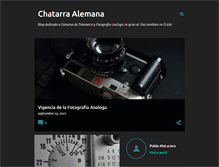 Tablet Screenshot of chatarra-alemana.blogspot.com