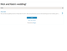 Tablet Screenshot of kateandnickwedding.blogspot.com