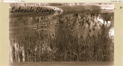 Desktop Screenshot of lakesidestamping.blogspot.com